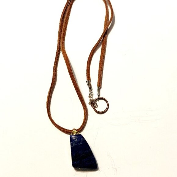 Lapis Lazuli Pendant Necklace – Wisdom, Clarity & Spiritual Awakening - Picture 3 of 7